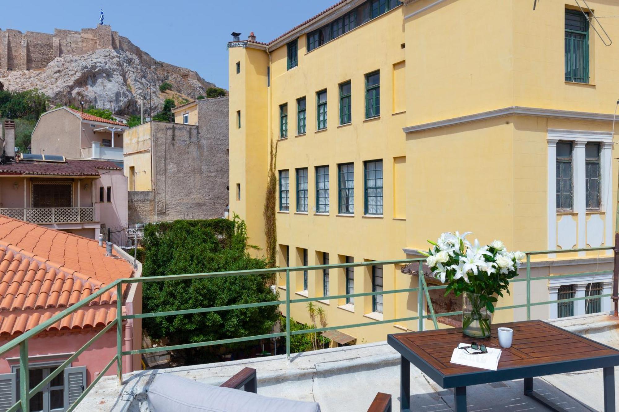 Holodek Apartments : Akropolis Athena Bagian luar foto